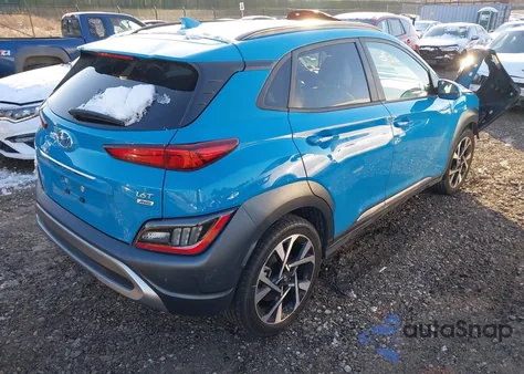 2023 Hyundai Kona Limited z USA, uszkodzony, nr VIN KM8K5CA3XPU993543